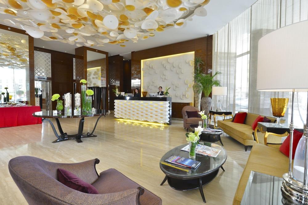 Fraser Suites Diplomatic Area Bahrain Manama Exterior foto Lobby