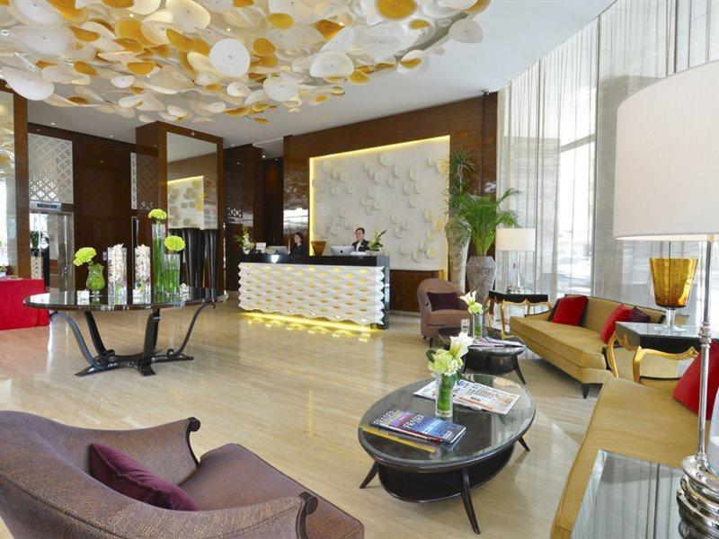 Fraser Suites Diplomatic Area Bahrain Manama Exterior foto Lobby