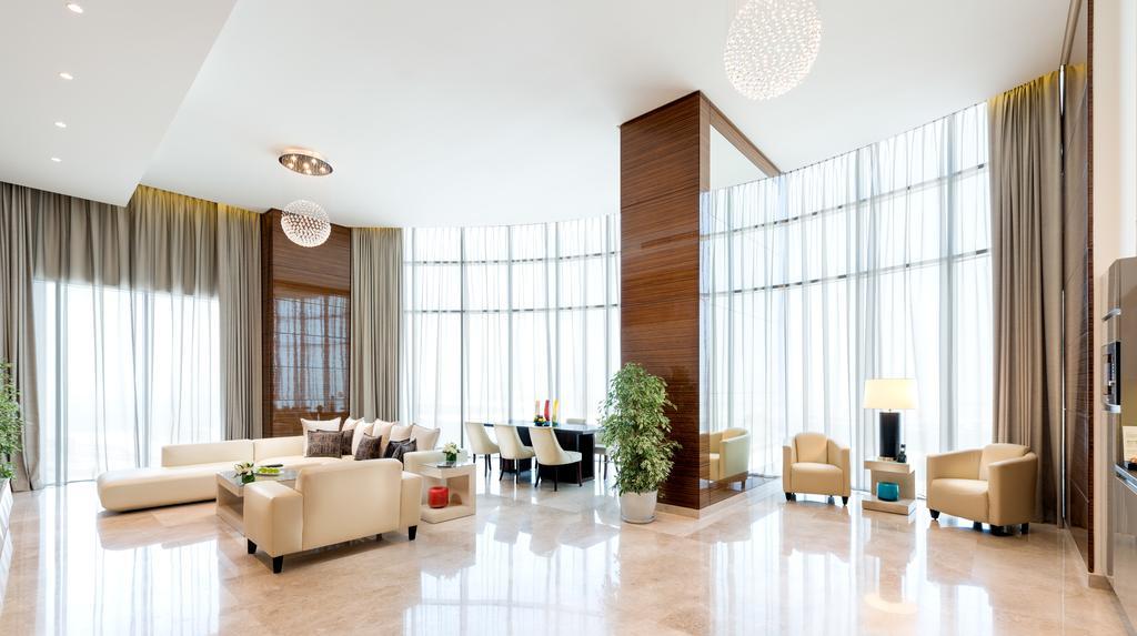 Fraser Suites Diplomatic Area Bahrain Manama Exterior foto The lobby of the hotel
