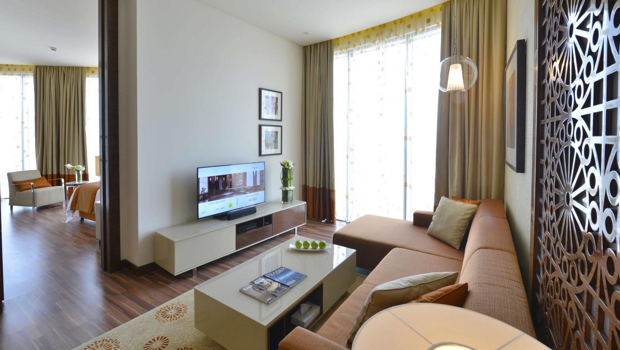 Fraser Suites Diplomatic Area Bahrain Manama Exterior foto A living room